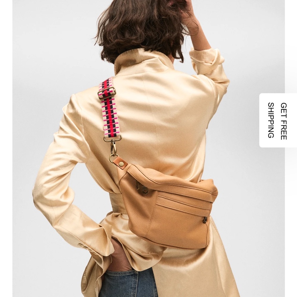 Parker Thatch Leather Crossbody
